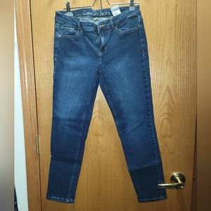 Calvin Klein blue skinny Jeans